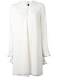 knotted front shift dress
