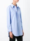 pointed collar shirt