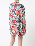 neck tie shift dress