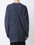 melange oversized cardigan