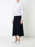 flared knit skirt 