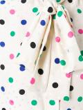 polka dot lavaliere blouse