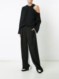 asymmetrical cutout top 