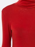 turtle neck fine knit top