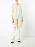 one button cardigan