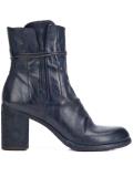 tie zip ankle boots