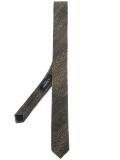 skinny snakeskin effect tie