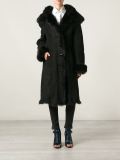 'Katja'纽扣大衣