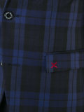 checked blazer 
