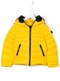 masked puffer jacket