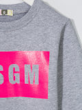 logo print sweatshirt 