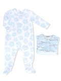 tiger print babygrow