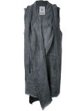 sleeveless cardigan