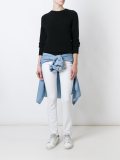ribbed cuffs pullover