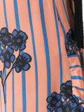 ruffle trim floral print shorts