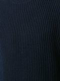 ribbed knit sweater