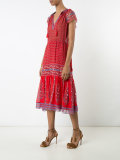 tassel detail midi dress