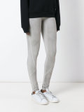 diagonal detail leggings