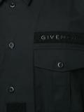 logo plaque military shirt