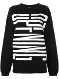 logo print sweatshirt