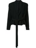  belted suit jacket 