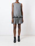 'Semiha' ruffled hem dress