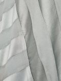 条纹垂领连衣裙