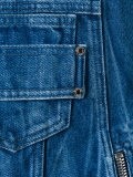 short denim cape