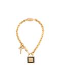 lock key pendant necklace