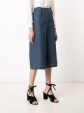 buckle detail short trousers 