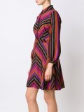 striped shirt dress