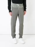 patch pocket track pants