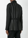 striped mid coat