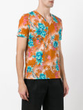 tropical print T-shirt