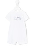 logo embroidered shorty