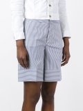 pinstripe wide shorts