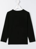 snowboarder print T-shirt
