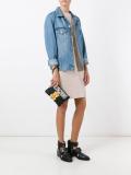 bear print clutch bag