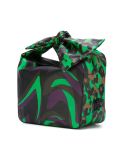 'Camoupard'蝴蝶结手柄手提包