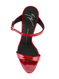 Tania sculpted heel mules