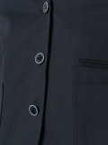 curved hem jacket 