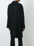 'Jumbo Twill' tie front coat