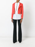 cropped fitted jacket