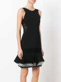 Abito folded hem dress