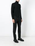 lace-up detail trousers
