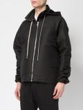 hooded windbreaker