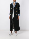 long double breasted coat