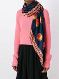 'fruit' print scarf