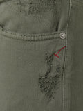 distressed skinny jeans