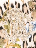 leopard floral changing bag